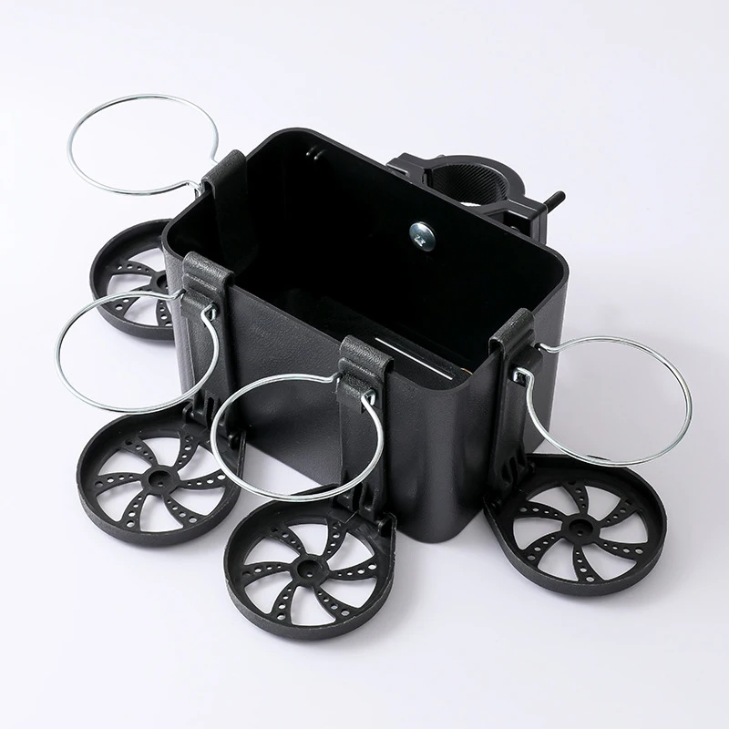 Wielofunkcyjny przedni schowek na pojazd elektryczny Uchwyt na kubek na telefon komórkowy Pedał Motocykl Deskorolka Rower Wiszący kosz