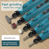 3.6V Mini Cordless Rotary Tool kit, USB Charging 3-Speed Rotary Tool Kit With 42pcs Accessories, Multi-Purpose Power Rotary Tool