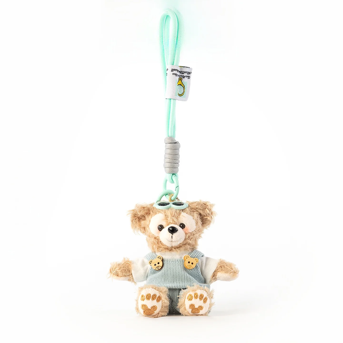 cute-herberry-snowy-bear-plush-keychain-bag-charm-teddy-doll-bear-pendant-soft-polyester-fiber-animal-toy-for-ages-3
