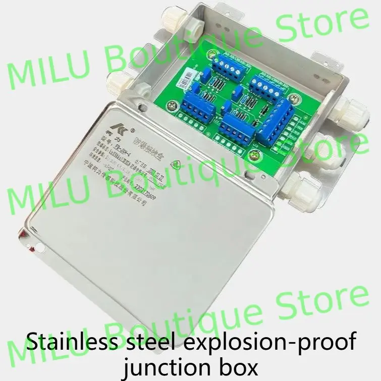 Anti Water Junction Box Weight Bridge Truck Floor Die Casting 4/6/8/10 Wire Weighing Scale Load Cell Sensor Adapter