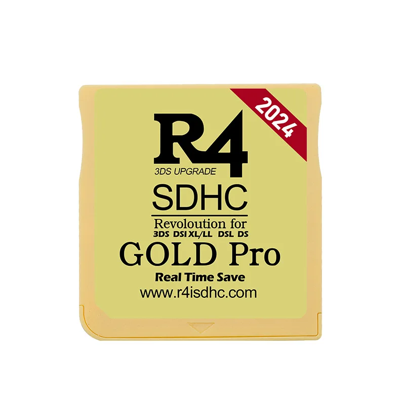 New R4 SDHC Adapter Pro Card Memory Cards R4I SDHC Video Game Burning Card Flashcard 3DS DSI XL/LL DSL DS RTS LIFE Game Com Card