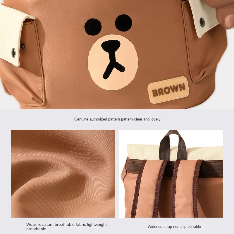 Backpack Student Schoolbag Women's Ins Style Travel Leisure Canvas Large Capacity Backpack