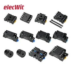 High Quality PYF08A PTF08A 8-hole Relay Base Small Intermediate Relay Socket 8-pin 11 Pin 14 Pin
