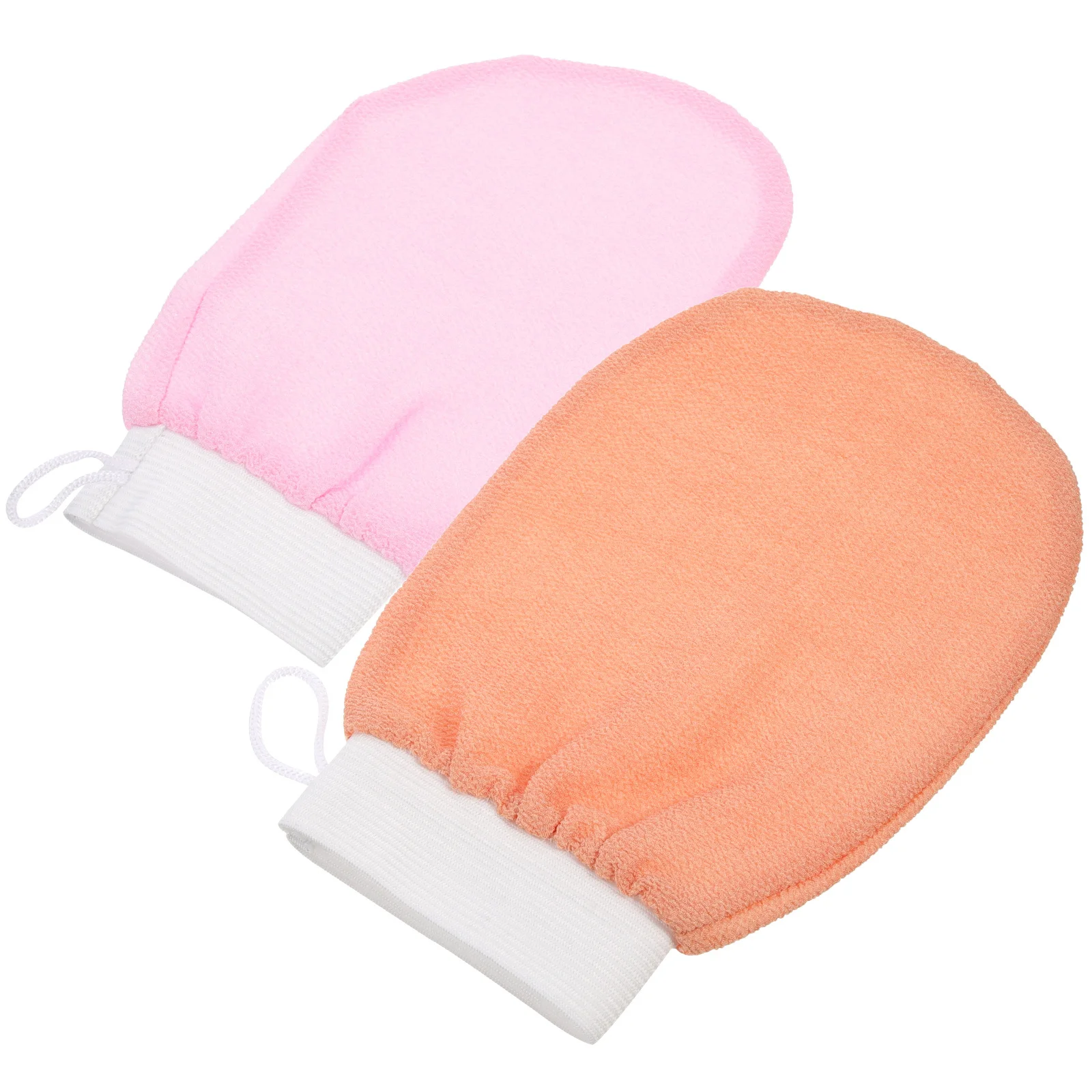 

2Pcs Bath Scrubber Mittens Skin-Friendly Shower Gloves Exfoliating Body Scrubbing Gloves for Skin Cleansing Bathing Shower