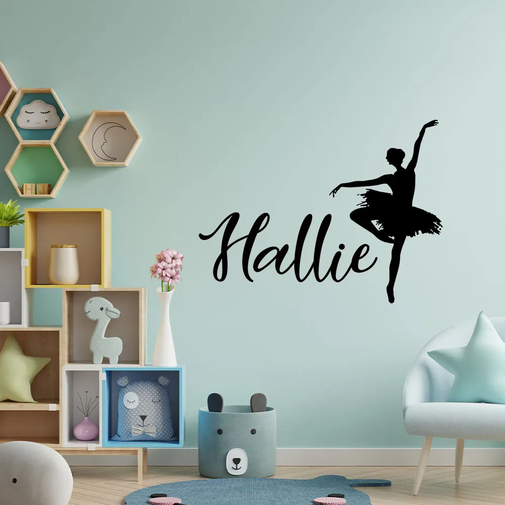 1PC Papier peint vinyle auto-adhésif personnalisable avec texte coloré pour la décoration murale de la salle d'étude