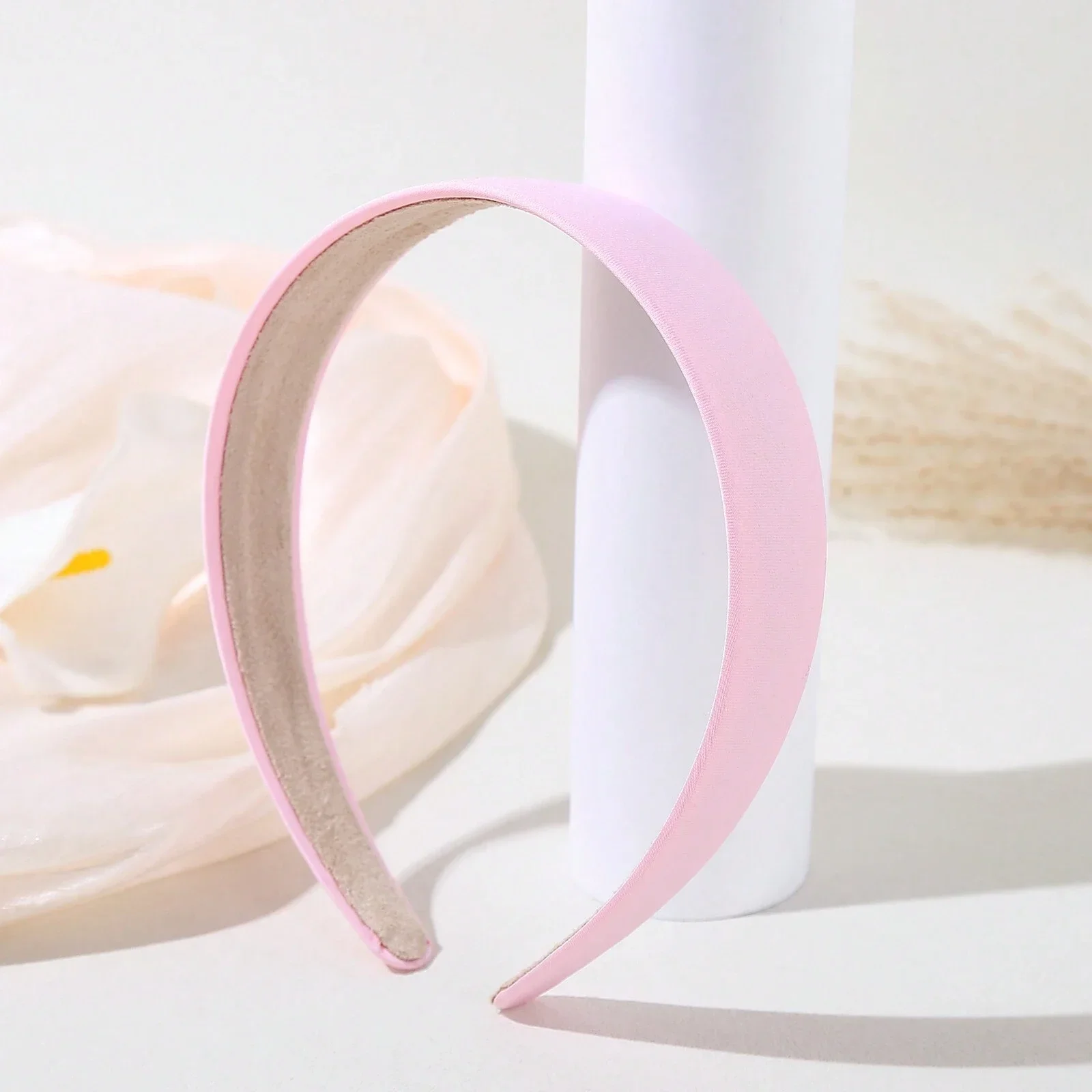 

Однотонная минималистичная повязка на голову для женщин, аксессуар для волос на каждый день