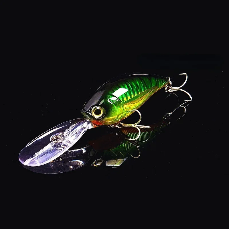 Deep Diver Crankbait Floating Wobbler Fishing Lure Topwater Big Bait Diving Trolling Wobbler Megabass Swimbait for Pike Bass