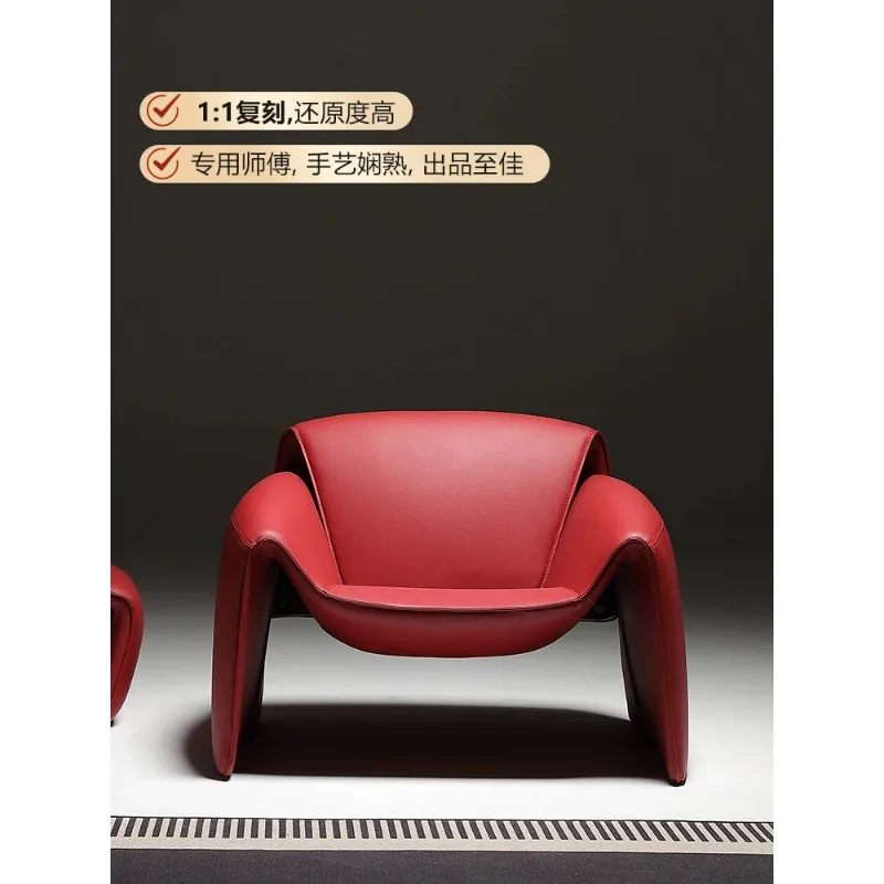 

Internet celebrity crab chair art designer high-end leisure single chair Italian modern minimalist balcony sofa chairliving room