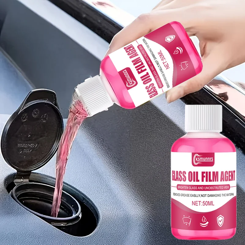 New Concentrated glass wiper fluid, maintaining smoothness and no stripes, quickly restoring clear visibility of the glass