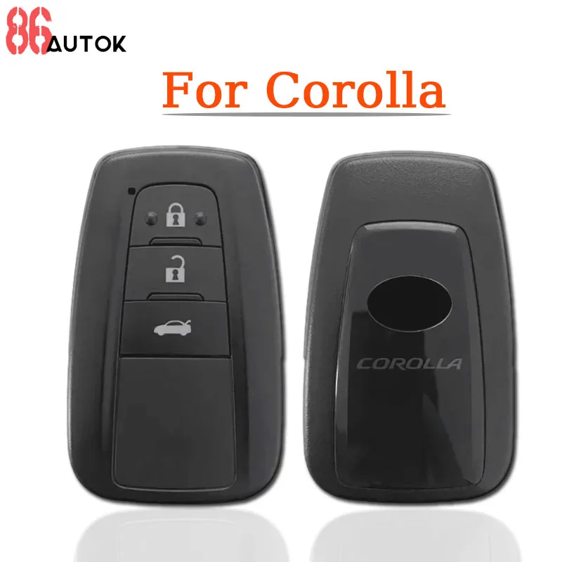 Auto Remote Key for Toyota Corolla Levin Allion Car Smart Key 312/314.35Mhz 4A Chip Keyless Key Fob Case 231451-2000 3 Buttons