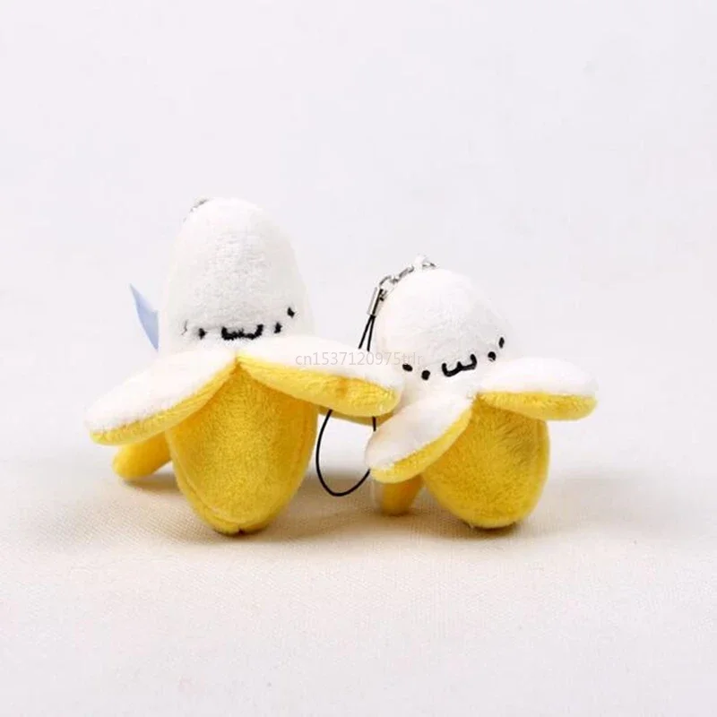 1pcs Banana Plush Dolls Plush Stuffed TOY  Key Chain DOLL Kawaii Cute Home Decor Children's Birthday Gift Plushie Tuffed Soft