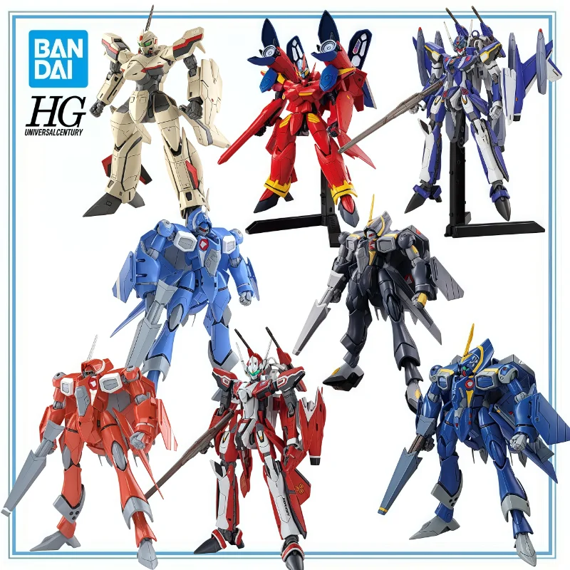 

Оригинал BANDAI в наличии HG 1/100 The Super Dimension Fortress Macross YF-19 29 21 VF-22S 19, сборный комплект модели, подарки, игрушки, модель