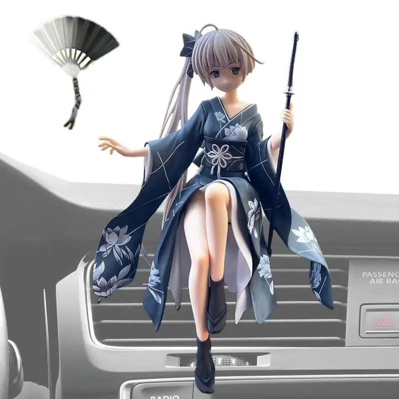 Cute Japanese Anime Character Yosuga No Sora Figure Car Decoration Ornaments Car Dashboard Desktop Display Model Toy