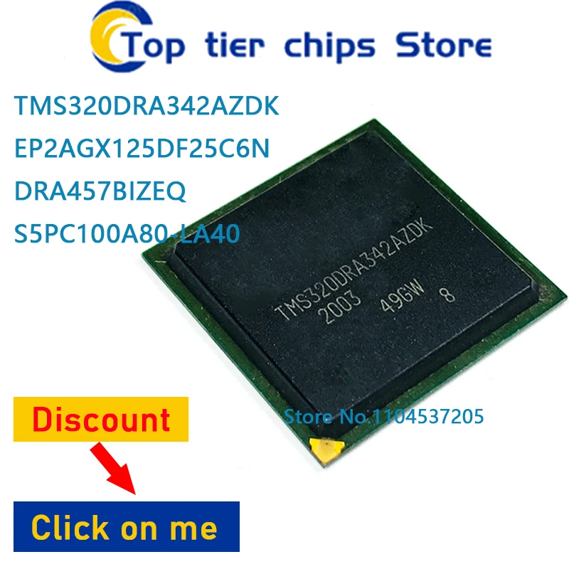 1PCS~5PCS/LOT  TMS320DRA342AZDK A5  EP2AGX125DF25C6N DRA457BIZEQ S5PC100A80-LA40 BGA 100% NEW