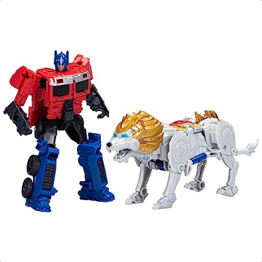 

Transformers: Rise of The Beasts Movie Beast Alliance Beast Combiners 2Pack Optimus Prime Lionblade Toys Ages 6 and Up 5inch