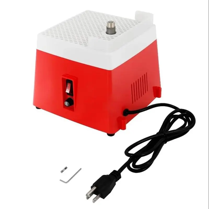 A67P-Glass Grinder For Stained Glass, Stained Grinder Tool With 5/8Inch Grinder Bits, For Glass Processing Arts US Plug