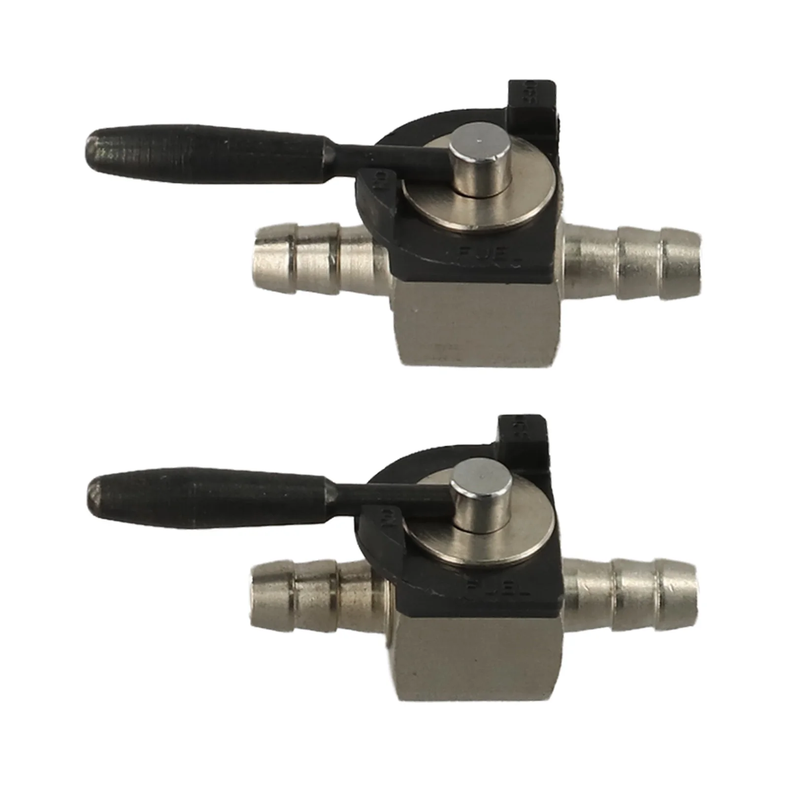 /2pcs /1/4 /Inch Steel In-line Fuel Gas Shut Off Valve For Kart Mower Fits 48568 07-403 Replacement Parts