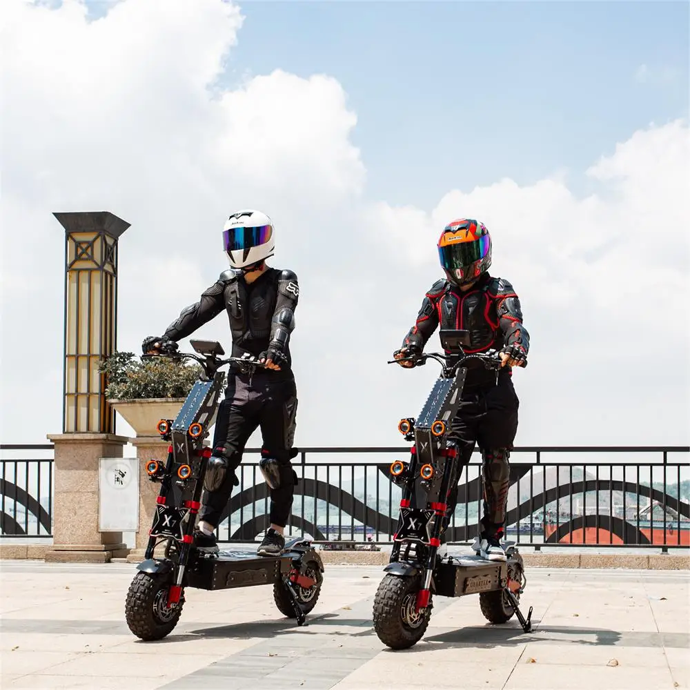 مستودع الولايات المتحدة 60V40AH بطارية قابلة للإزالة 14 بوصة عجلة الطرق الوعرة محركات مزدوجة trottinettes électriques دراجات كهربائية للكبار