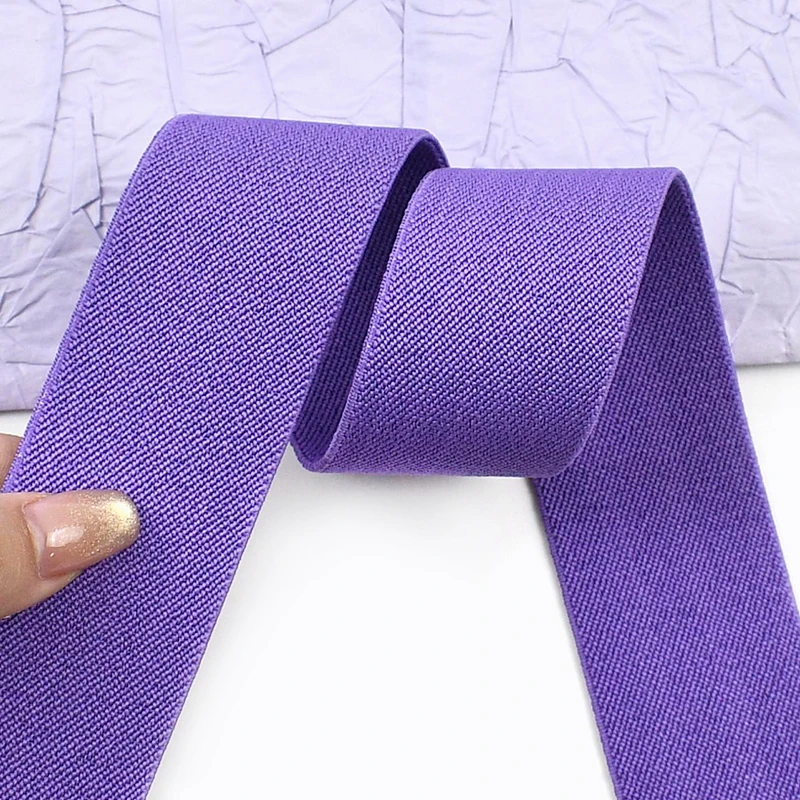 

10/20Meters 25-40mm Elastic Band for Sewing Waistband Bag Decor Rubber Bands Pants Backpack Stretch Tape DIY Garment Accessories