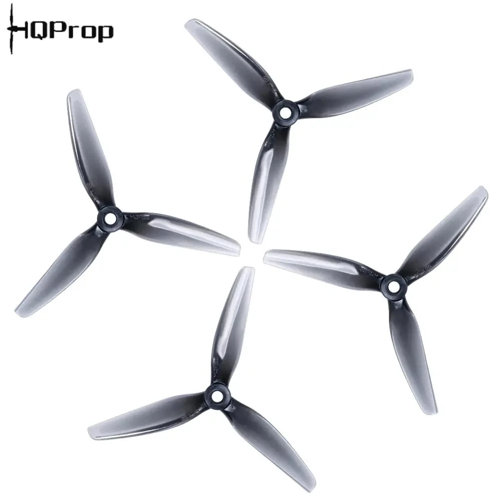 6 Paar Hqprop Ethix S5 Licht Grijs Polycarbonaat Rekwisieten Propellers Drone Prop (6cw 6ccw