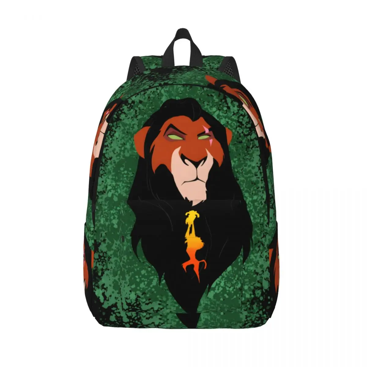 Kawaii Scar Lion King Children\'s Bags Office Work School Retro Washable Disney The Lion King Film Children Laptop Bag For Gifts