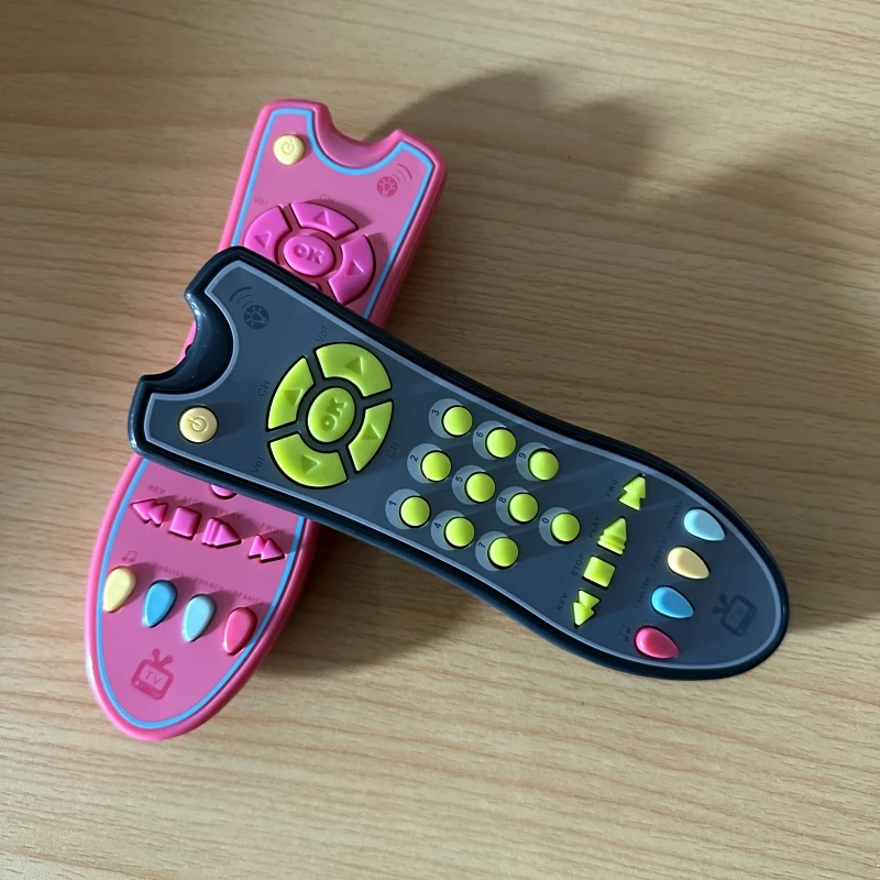 

Kids Simulation TV Remote Electronic Educational Toy English Learning Music Enlightenment ParentChild Game Age 3-6 Gift