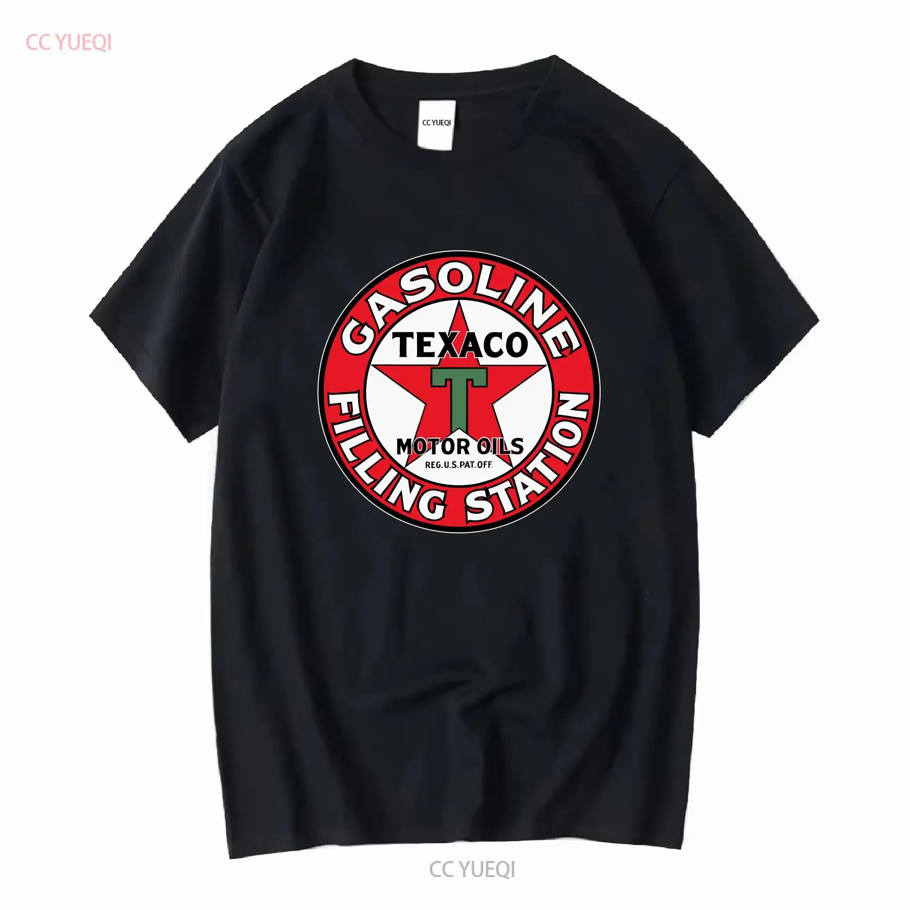 NEW VINTAGE TEXACO OIL COMPANY LOGO UNISEX T SHIRT FUNNY TEE USA SIZE S 5XL vintage Washed Soft graphic Comfortable fashion