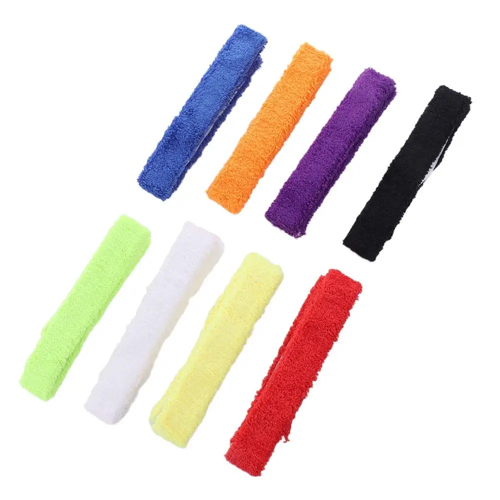 Anti-SLIP Over Grip Sweatband ดูดซับเหงื่อ Breathable ตกปลา Rod Overgrips ผ้าขนหนูนุ่ม Anti-SLIP ผ้าขนหนูแบดมินตัน