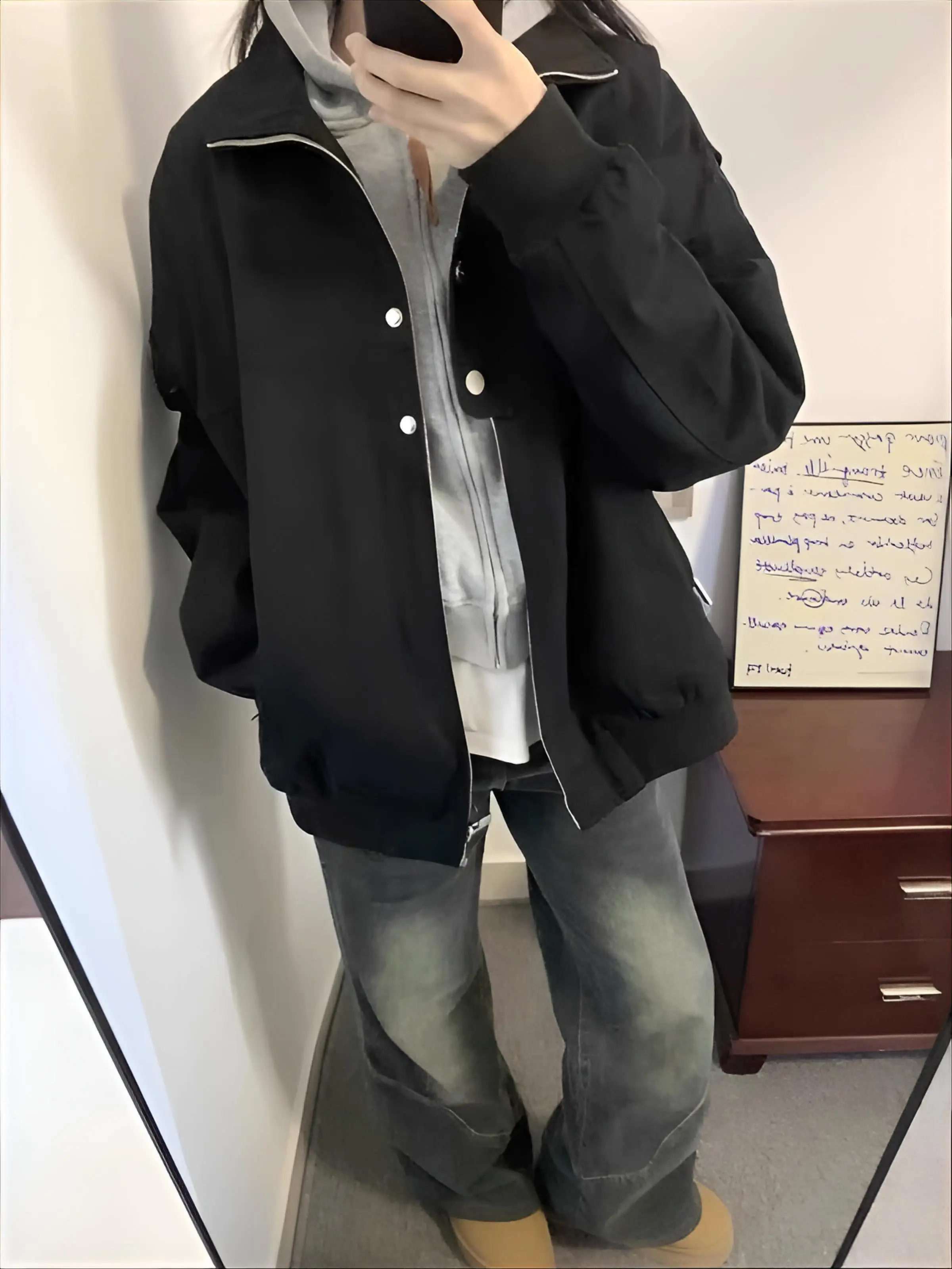 

Бейсбольные куртки Kpop женские зимние незамерзающие блестящие глубокие водолазки с капюшоном три пуговицы съемные замшевые элегантные стеганые шикарные куртки