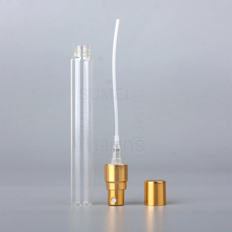 زجاجة عطر محمولة قابلة لإعادة الملء سعة 10 مل، حاوية زجاجات رذاذ مستحضرات التجميل الفارغة