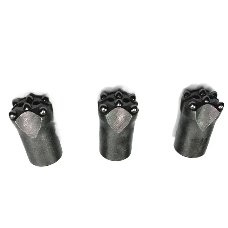 

Hard Spherical Cemented 6 Teeth 7 Teeth Taper Button Bits 32mm 50mm Mining Drill Bits For Rock