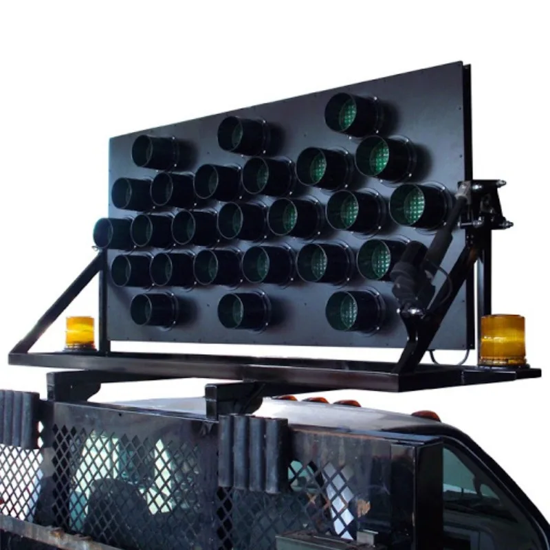 

High Quality Wholesale Custom Road Light Emitting Diode Traffic Arrow Board Movable Flashing Board
