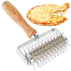 Rullo per pasta per Pizza in acciaio inossidabile creatore di fori per pasta per Pizza perforatore professionale per Pizza per torta di biscotti torta pane per pasticceria