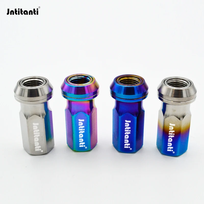 

Jntitanti Gr.5 titanium floating washer wheel nuts M12*1.5*35/45mm for Toyato,Mazda,Honda,Acura,Scion,Lexus,Mitsubishi,Kia etc