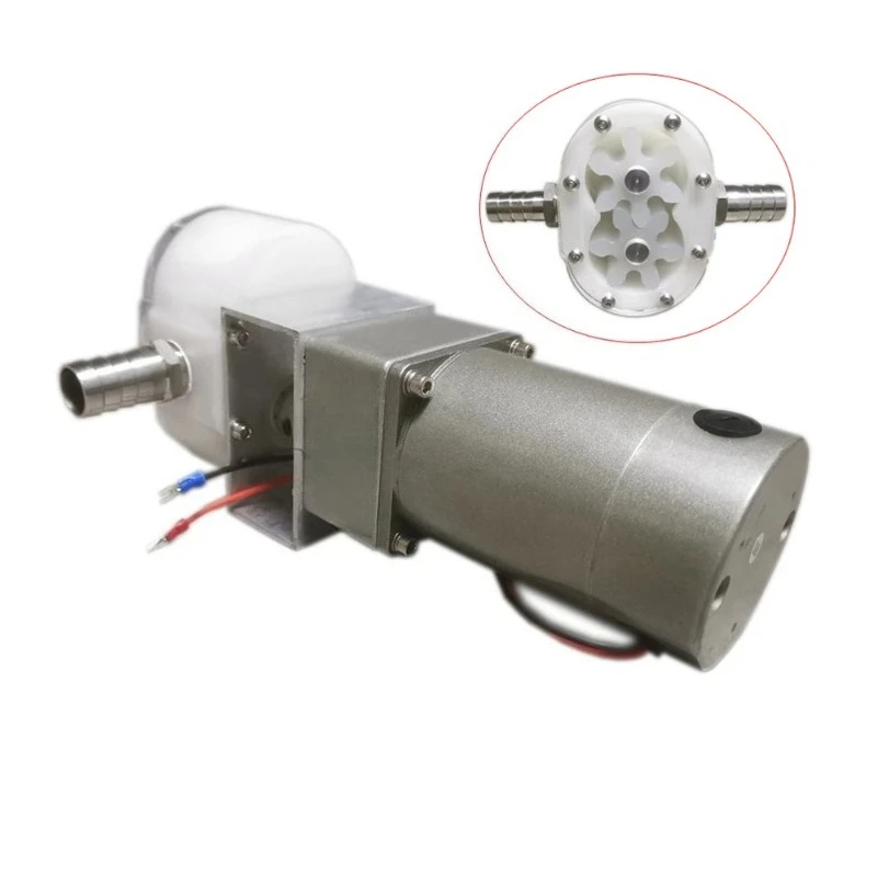 

FOR Self Suction Gear Pump with 12V Motor Honey Filling Machine Honey Pump Resin Lotion Viscous Liquid Filling Pump