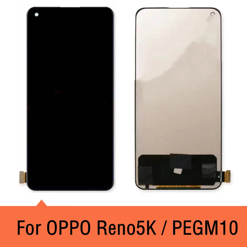 

6.43" TFT LCD For OPPO Reno5 K Reno5K PEGM10 LCD Display Touch Screen Assembly Replacement Accessory