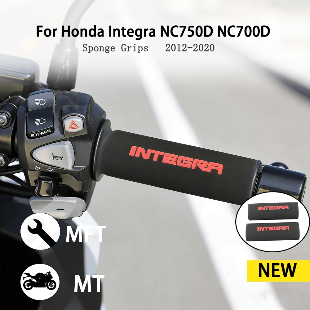 Motorcycle for Honda Integra 750 700 NC750D NC700D 2012-2020Motorcycle Universal Soft Handle Grip Anti-Slip Hand Handlebar Cover