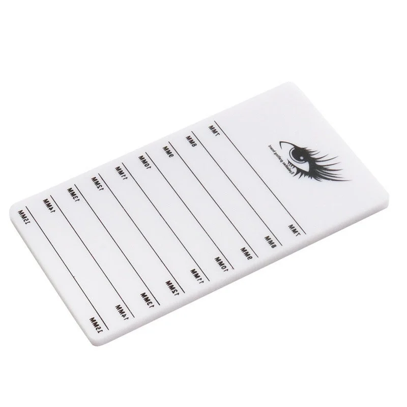 Scale Plate Dedicated Multifunction Easy-to-use Hand Tray Acrylic Eyelash Board Major Grafting Plate Eyelash Tools Clear Scale