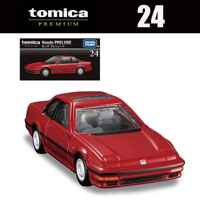 TAKARA TOMY Tomica New Premium Black Box TP24 1/64Honda Prelude Alloy Die-cast Car Model Toy Children\'s Christmas Gift