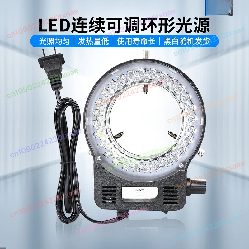 LED Ring Light for Aoswei Microscope, High CRI Bright White Illuminator, Microscope LED Lamp Replacement Bulb