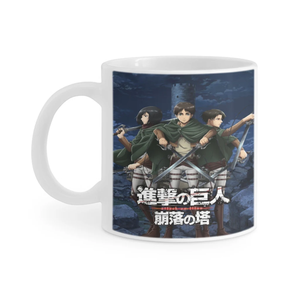 Wings of Liberty Attack on Titan Retro Tea Coffee Mugs Bachelorette Party Team Groomsman Cups Wedding Gifts