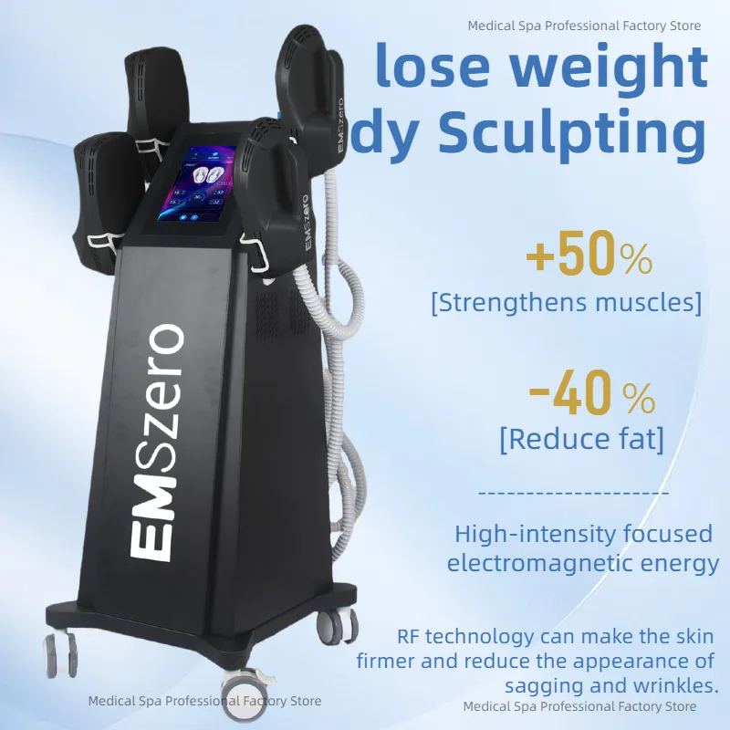 2025 Best Selling Nova EMSzero Neo 6500W High Power 4 RF Handles Hi-emt Body Sculpt EMS Muscle Stimulate Emszero Machine