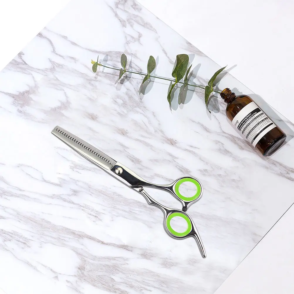 18Pcs Colorful Soft Silicone Finger Rings for Hair Cutting Scissors Pet Grooming Shear Thumb Inserts Grips Barber Scissors