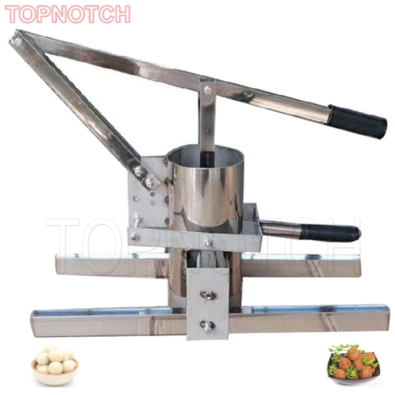 Meatball Processing Kitchen Vegetable Meat Ball Machine Stainless Steel Manual Meatball Machine