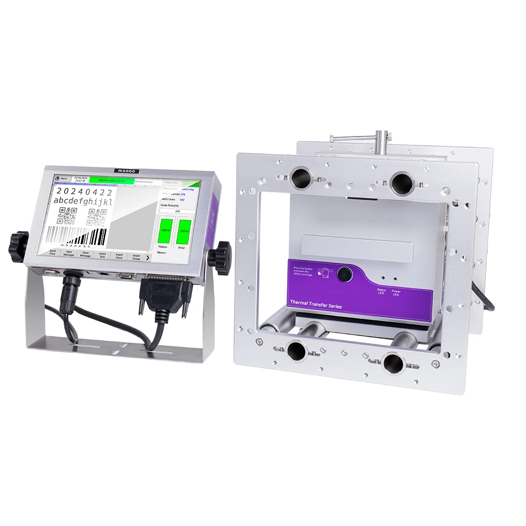 Docod OEM/ODM Automatic TTO-R3053 Thermal Transfer Over Printers for Food Package Film Dateprinter Codificadora