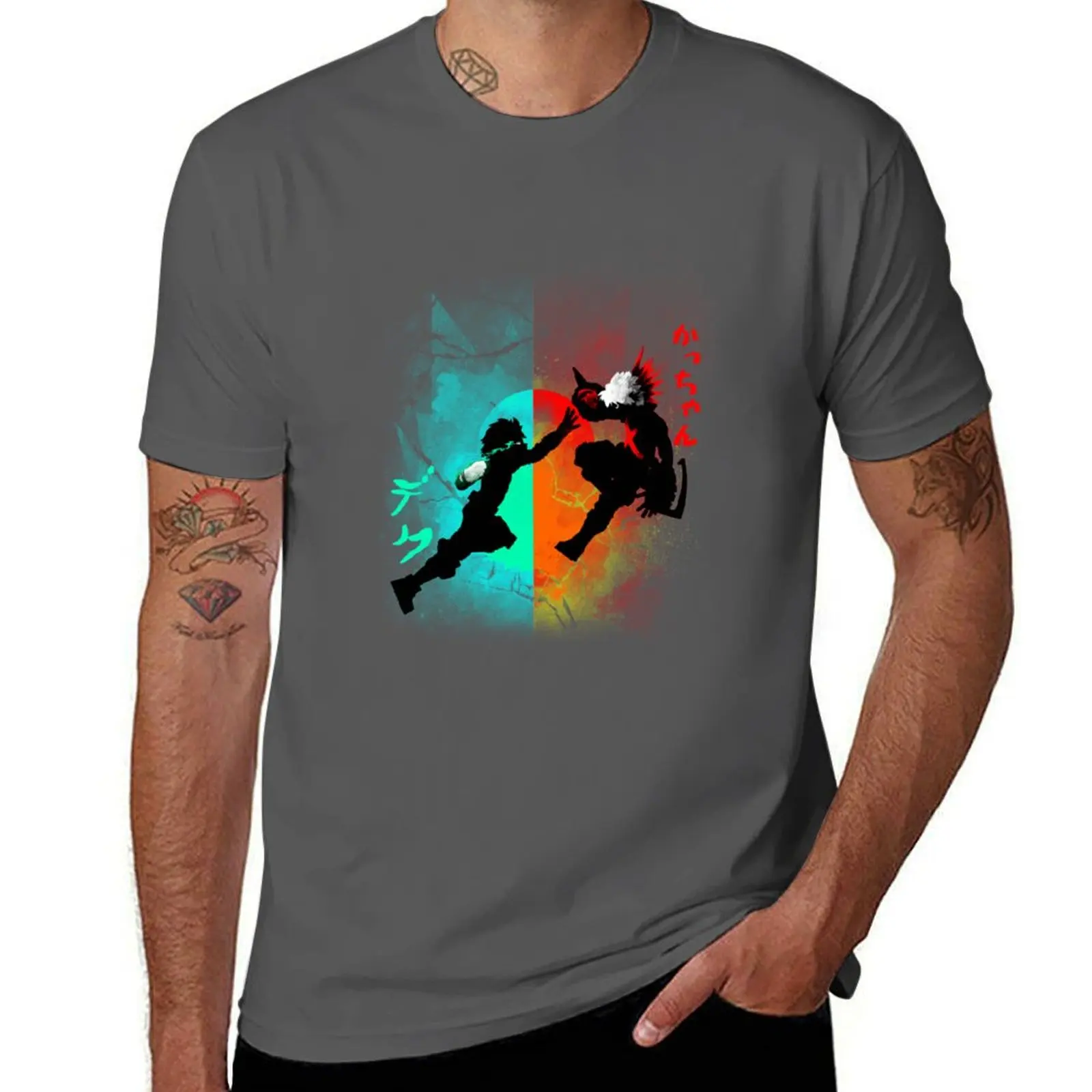 Eternal Rivals T-Shirt man t shirt cotton high quality graphic t shirts for man t shirts for man graphic funny T-Shirt