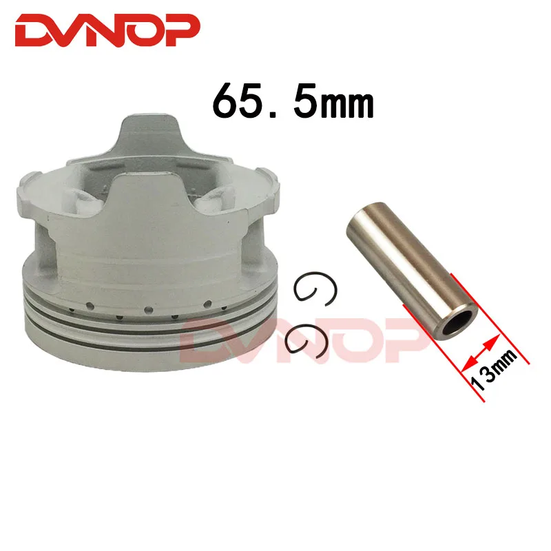 Motorcycle 65.5mm Piston 13 mm Pin Ring Set For TYAN TY190 TY200 TY223 TY 223 TY250 senke x6 250 Bosuer Dirt Bike Off-road