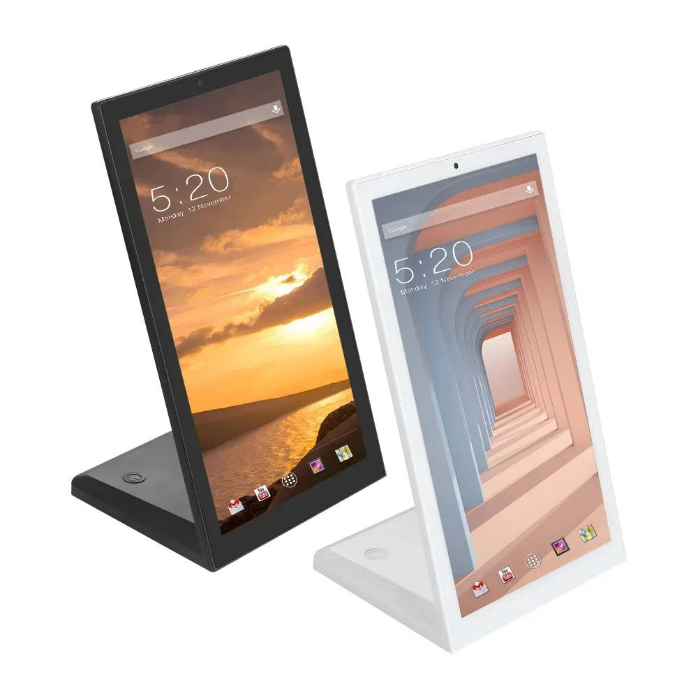 14inch Vertical L shape android tablet RK3566 android 13 wifi tablet pc vertical slim shape touch digital signage