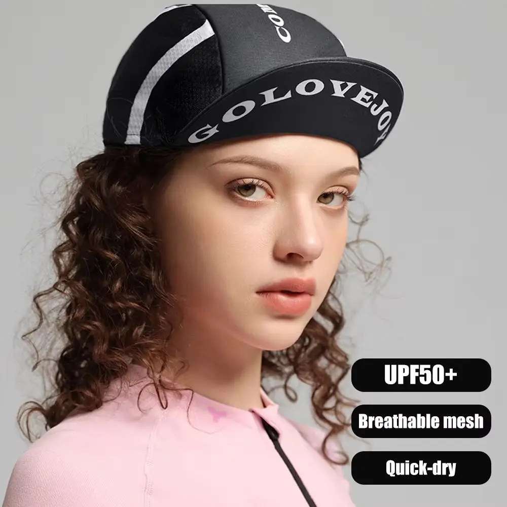 

Polyester Summer Cycling Cap Sweat Wicking Lightweight Road Bicycle Cap Quick Dry Breathable Colorful Bike Headwear