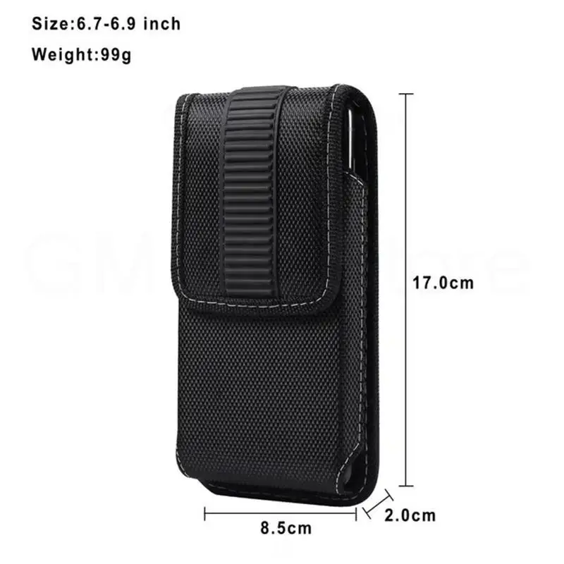 

Vertical Belt Magnetic Case For ZTE nubia Red Magic 11 Air Trace Waist Bag Phone Pouch Red Magic 11 10S 9S 8S 8 7S 9 10 Pro Plus